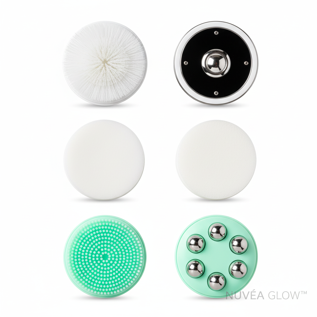 6 têtes de brosse NUVÉA GLOW