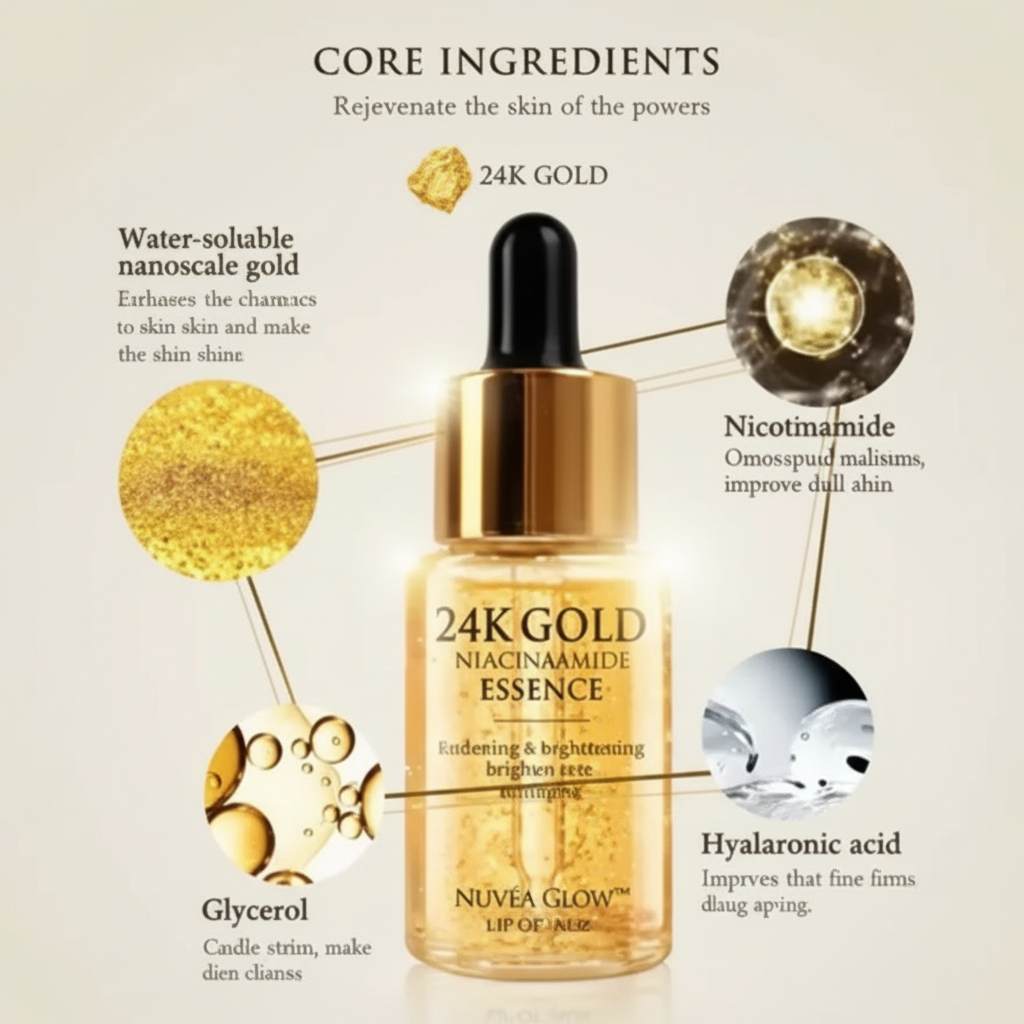 Ingrédients NUVÉA GLOW éclairci